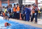 Satpolairud Polres Lamongan Bekali Santri Keterampilan Berenang dan Penyelamatan di Perairan