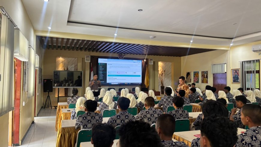 Tingkatkan Literasi Digital Pelajar, Polres Madiun Gelar Edukasi Pemanfaatan Artificial Intelligence