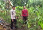 Bhabinkamtibmas Edukasi Warga Pentingnya Ketahanan Pangan Keluarga