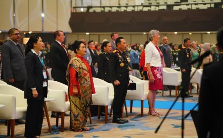 450 Polisi Wanita dari 43 Negara Berkumpul di Bali, Indonesia Jadi Tuan Rumah IAWP 2026