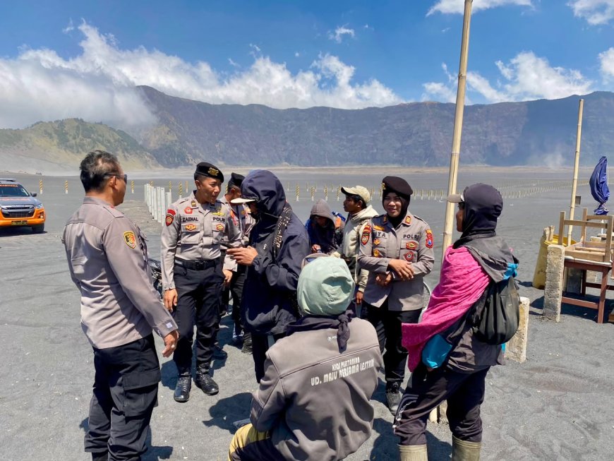 Bromo Kembali Dibuka untuk Wisatawan, Polres Probolinggo Beri Atensi Khusus Pencegahan Karhutla